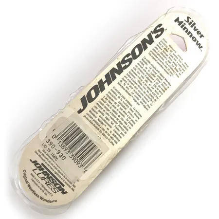 Weedless Johnson Silver Minnow Blizgė, Pilka/Juoda/Raudona, 14g, #7943