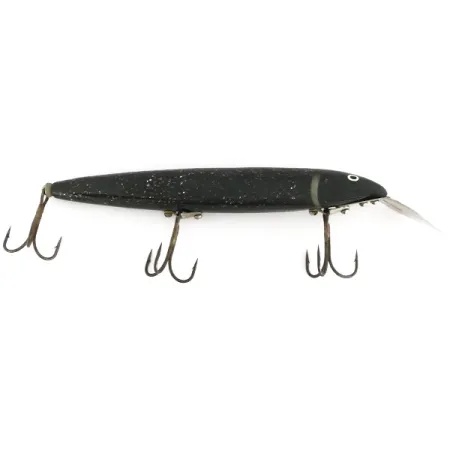 Suick Muskie Cisco Kid Giluminis, Juoda, 35g, Metalinis Liežuvis, #7945