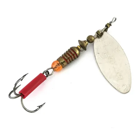 Mepps Aglia Long 2 Sukriukė, Sidabrinė, 7.4g, Gluosnio lapas, #7977