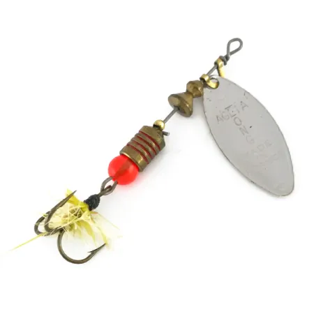 Mepps Aglia Long 1 Lightnin Sukriukė, Sidabrinė/Auksinė, 4,5g, #7978