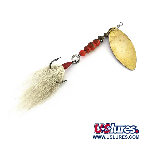 Mepps Aglia Long 3 Dressed Sukreitė, Žalvaris/Oranžinė/Balta, 12g, #7980