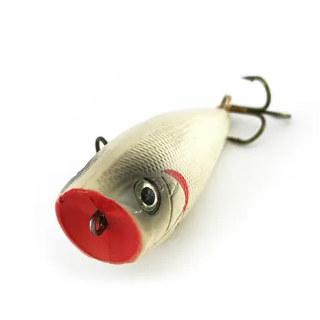 Bass Pro Shops XTS Speed Lures Popper, Kaulo Balta, 7g, Paviršinis, #7987