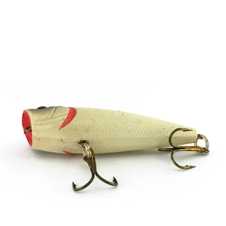 Bass Pro Shops XTS Speed Lures Popper, Kaulo Balta, 7g, Paviršinis, #7987