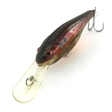 Rebel Mystic Shad R Vobleris, Tamsiai Raudona / Auksinė, 9g, Suspending, #7992
