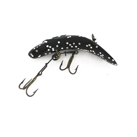 Yakima Bait FlatFish F7 Vobleris, Black / Glitter Silver, 3.6g, #7994