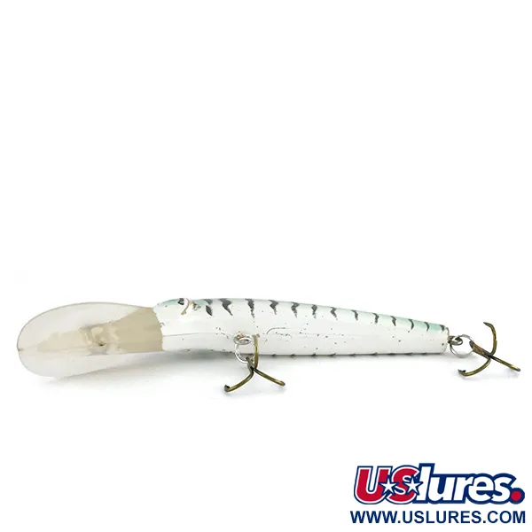 Producers Barramundi Mauler Vobleris, White/Black/Green, 8g, #8010