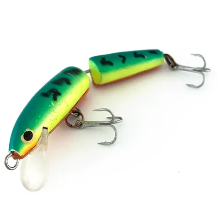 Rapala Jointed J-7 UV Vobleris, Fire Tiger, 4g, UV efektas, #8011