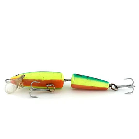Rapala Jointed J-7 UV Vobleris, Fire Tiger, 4g, UV efektas, #8011