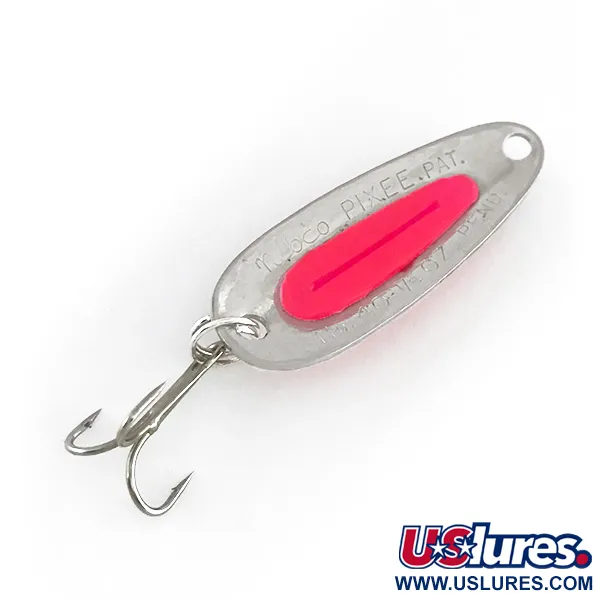 Blue Fox Pixee UV Blizgė, Kaltas Nikelis/Rožinė, 4.5g, UV įdėklas, #8023