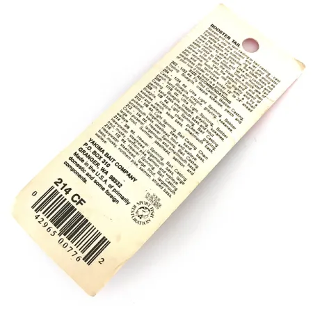 Worden’s Original Rooster Tail UV Suktukas, Gold/Orange, 11g, #8030