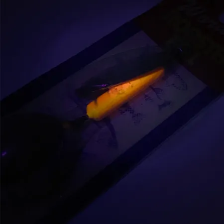 Worden’s Original Rooster Tail UV Suktukas, Gold/Orange, 11g, #8030