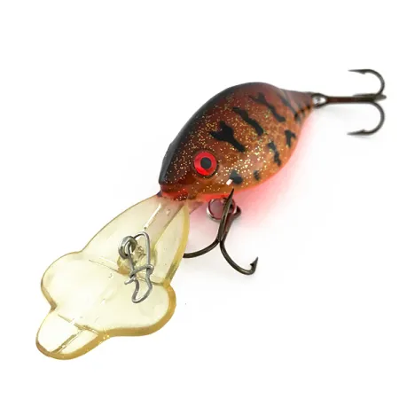 Luhr Jensen Hot Lips Express UV Vobleris, Brown Brown Tiger, 12g, #8032