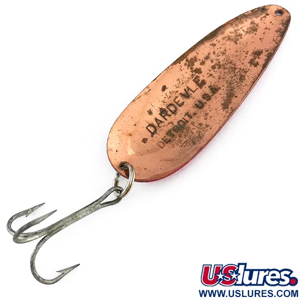 Eppinger Dardevle Blizgė, Raudona / Balta / Varis, 28g, Klasika, #8038