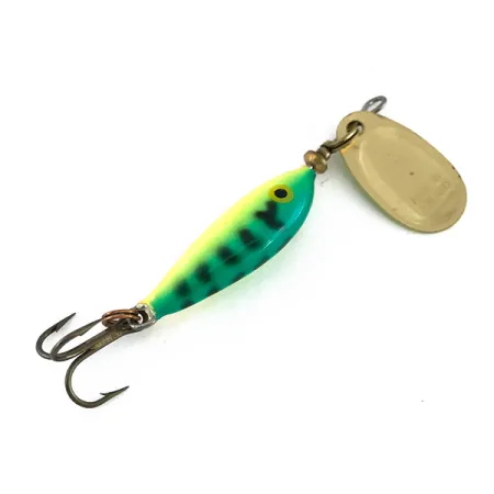Blue Fox Vibrax Minnow Spin 1 UV Sukriukė, Fire Tiger, 4g, UV, #8062