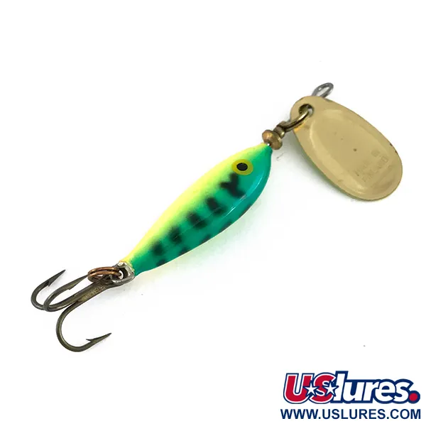 Blue Fox Vibrax Minnow Spin 1 UV Sukriukė, Fire Tiger, 4g, UV, #8062