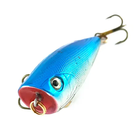 Bass Pro Shops XTS Speed Lures Popperis, Sidabras/Mėlyna, 7g, #8082