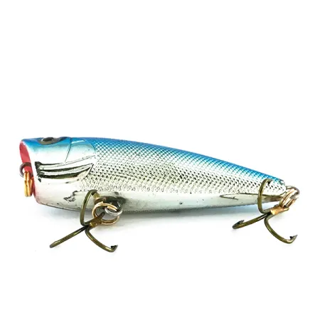 Bass Pro Shops XTS Speed Lures Popperis, Sidabras/Mėlyna, 7g, #8082