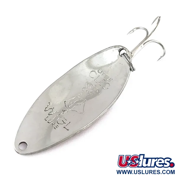 Acme Little Cleo (Hula Girl) Blizgė, Raudona / Balta / Nikelis, 14g, #8087