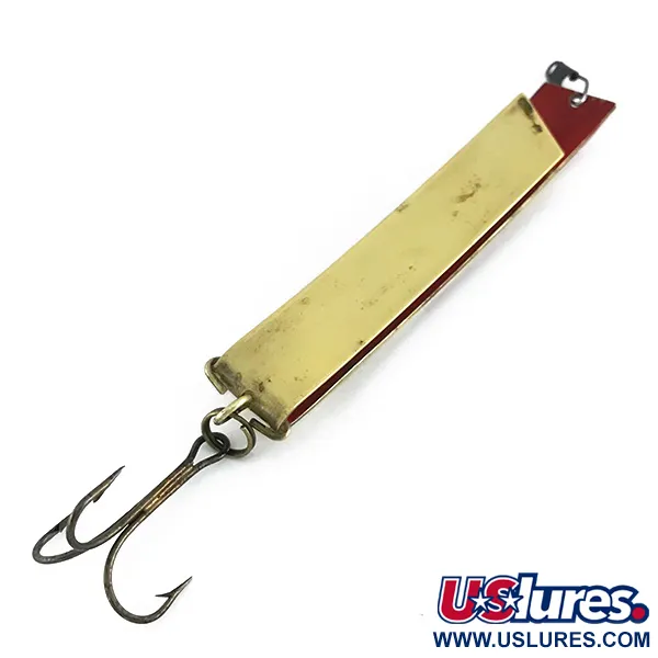 Luhr Jensen Super-Duper 516 Blizgė, Žalvaris / Raudona, 18g, #8096