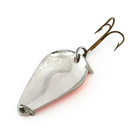 Acme K.O. Wobbler Blizgė, Nikelis/Oranžinė, 14g, Sonic Flipper Tail, #8115