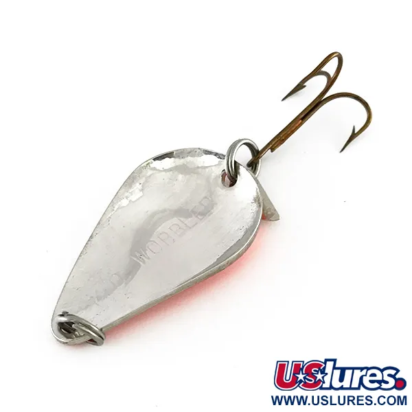 Acme K.O. Wobbler Blizgė, Nikelis/Oranžinė, 14g, Sonic Flipper Tail, #8115