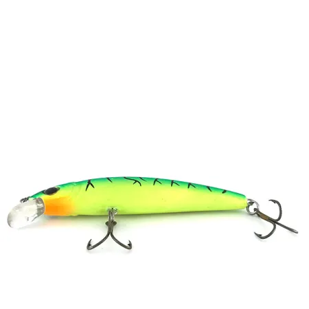 Cotton Cordell 3.5 Minnow Vobleris, Green Tiger, 7g, UV, #8127