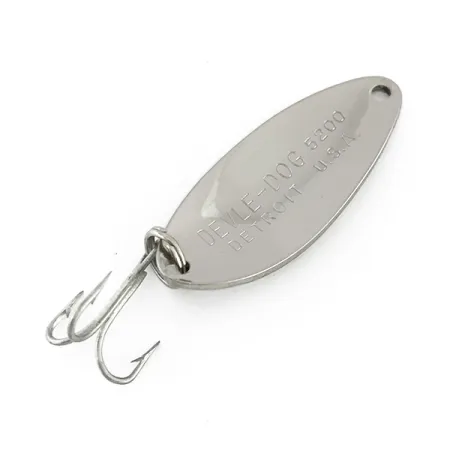 Eppinger Dardevle Devle Dog 5200 Blizgė, Nikelis, 7g, Vintage, #8150