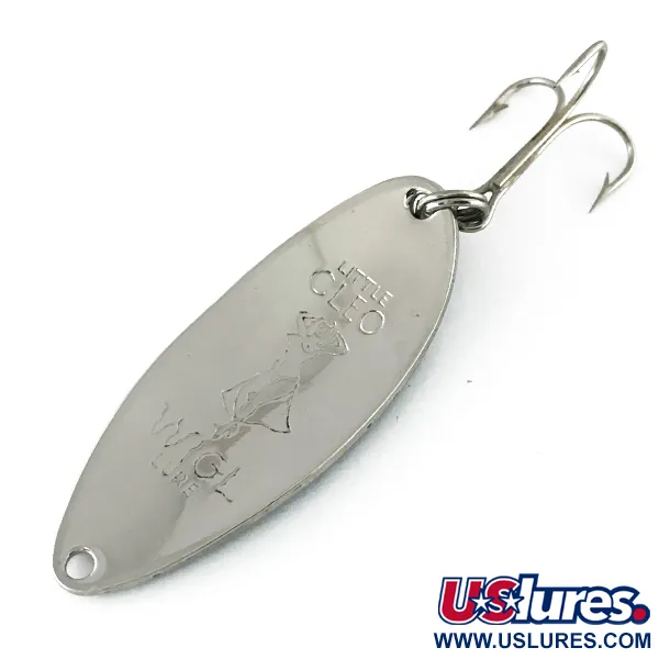 Acme Little Cleo (Hula Girl) Blizgė, Nikelis / Mėlyna, 14g, #8173