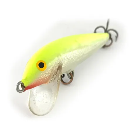 Rapala Countdown UV Vobleris, Chartreuse, 8g, UV aktyvus, #8205