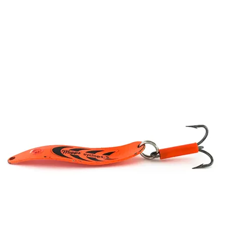 Mepps Syclops 2 UV Vartiklė, Oranžinė / Juoda, 17g, UV danga, #8247