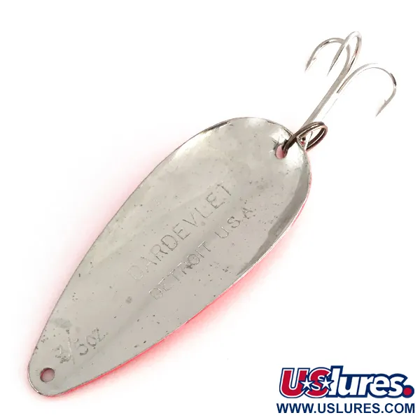 Dardevle Dardevlet UV Blizgė, Raudona/Nikelis, 21g, UV danga, #8248