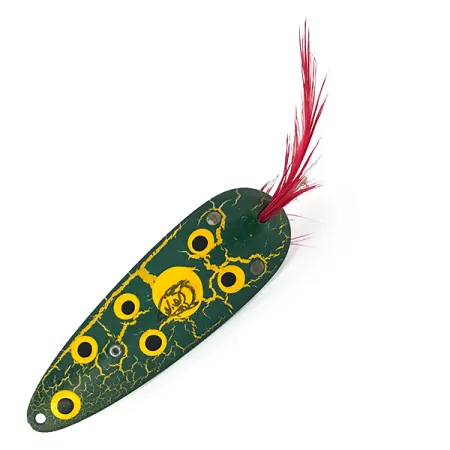 Eppinger Weedless Dardevle Blisgė, Frog/Nickel, 28g, Žolių sargas, #8249