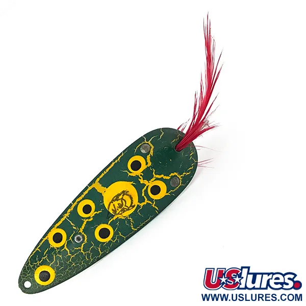 Eppinger Weedless Dardevle Blisgė, Frog/Nickel, 28g, Žolių sargas, #8249