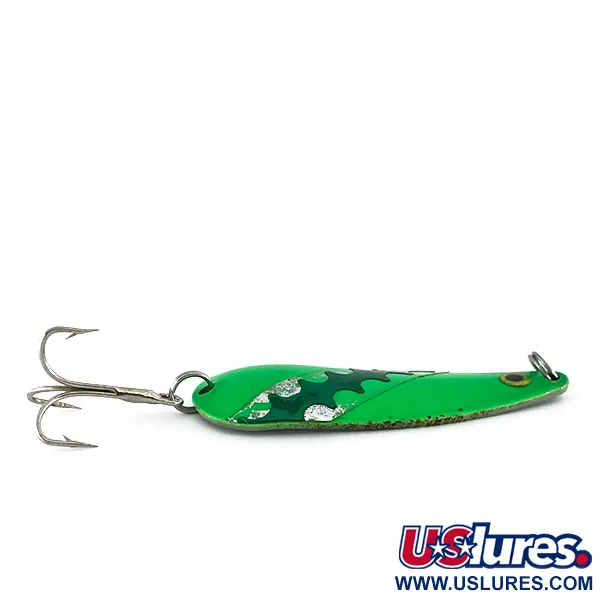 Moriyama Blizgė, Žalia/Nikeliuota, 25g, Pjūklinis raštas, #8263