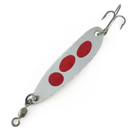 Luhr Jensen Krocodile Die #5 Glow Blizgė, Pearl, 25g, Šviečianti, #8266