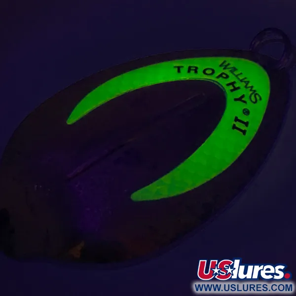 Williams Trophy Blizgė, Sidabruota, 21g, Glow taškas, #8277