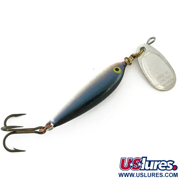 Blue Fox Vibrax Minnow Spin 1 Sukrė, Nikelis, 4g, #8320