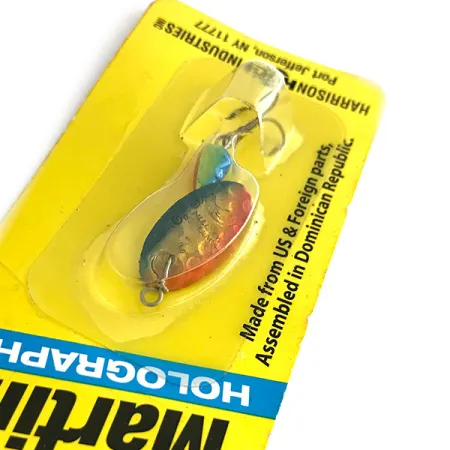 Panther Martin 2 Sukrė, Raudona/Mėlyna/Auksinė, 2.5g, Holografinė, #8334