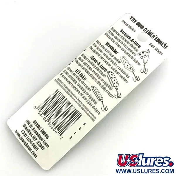 Jake's Lures Lil Jake Blizgė, Auksas / Raudona, 4.7g, #8336