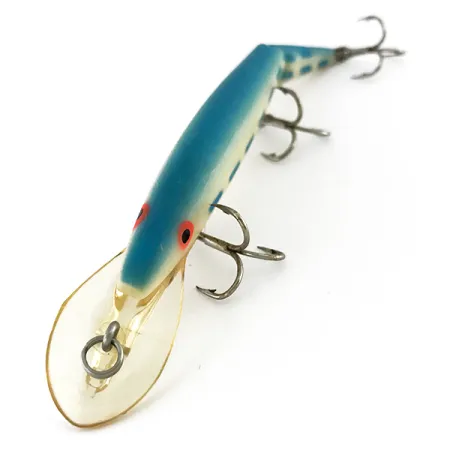 Rebel Fastrac Vobleris, Balta / Mėlyna, 12,5g, Glow, #8346