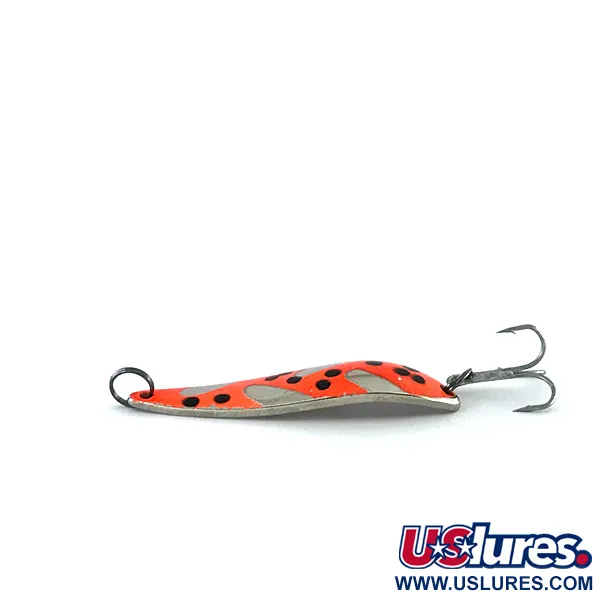 Acme Fiord Spoon Blizgė, Nikelis/Raudona/Juoda, 11g, Retas, #8363
