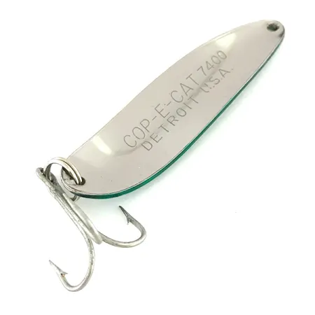 Eppinger Dardevle Cop-E-Cat 7400 Blizgė, Nikelis/Žalia, 14g, #8392