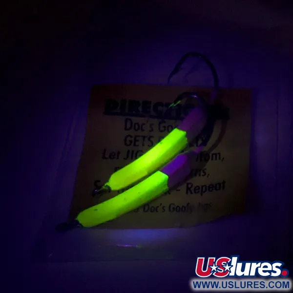 Doc's Goofy Jig UV Džigas, Geltonas, 7g, UV reakcija, #8396