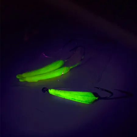 Doc's Goofy Jig Vertikali švytuoklė, Geltona, 7g, UV, #8397