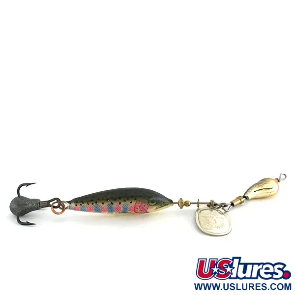 Blue Fox Vibrax Minnow Spin 1 Chaser Sukpė, Silver/Trout, 12g, #8398