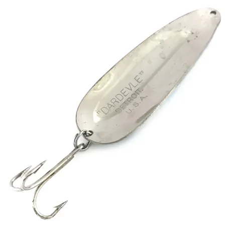 Eppinger Dardevle Blizgė, Nikelis / Šviesiai mėlyna, 28g, #8410