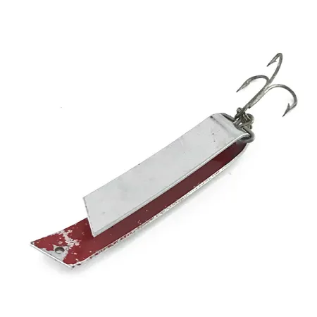 Luhr Jensen Super-Duper 509 Blizgė, Nikelis / Raudona, 11g, #8413