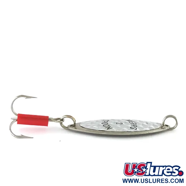Mepps Spoon 2 Blizgė, Nikelis / Vaivorykštinė Holograma, 9g, JAV, #8423