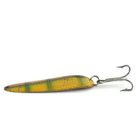 Eppinger Dardevle Blizgė, Oranžinė/Žalia/Nikkelis, 28g, Koris, #8432