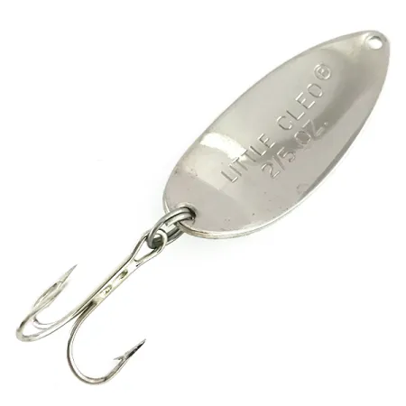 Blizgė Acme Little Cleo Glow, Balta / Žalia / Nikelis, 11g, #8435